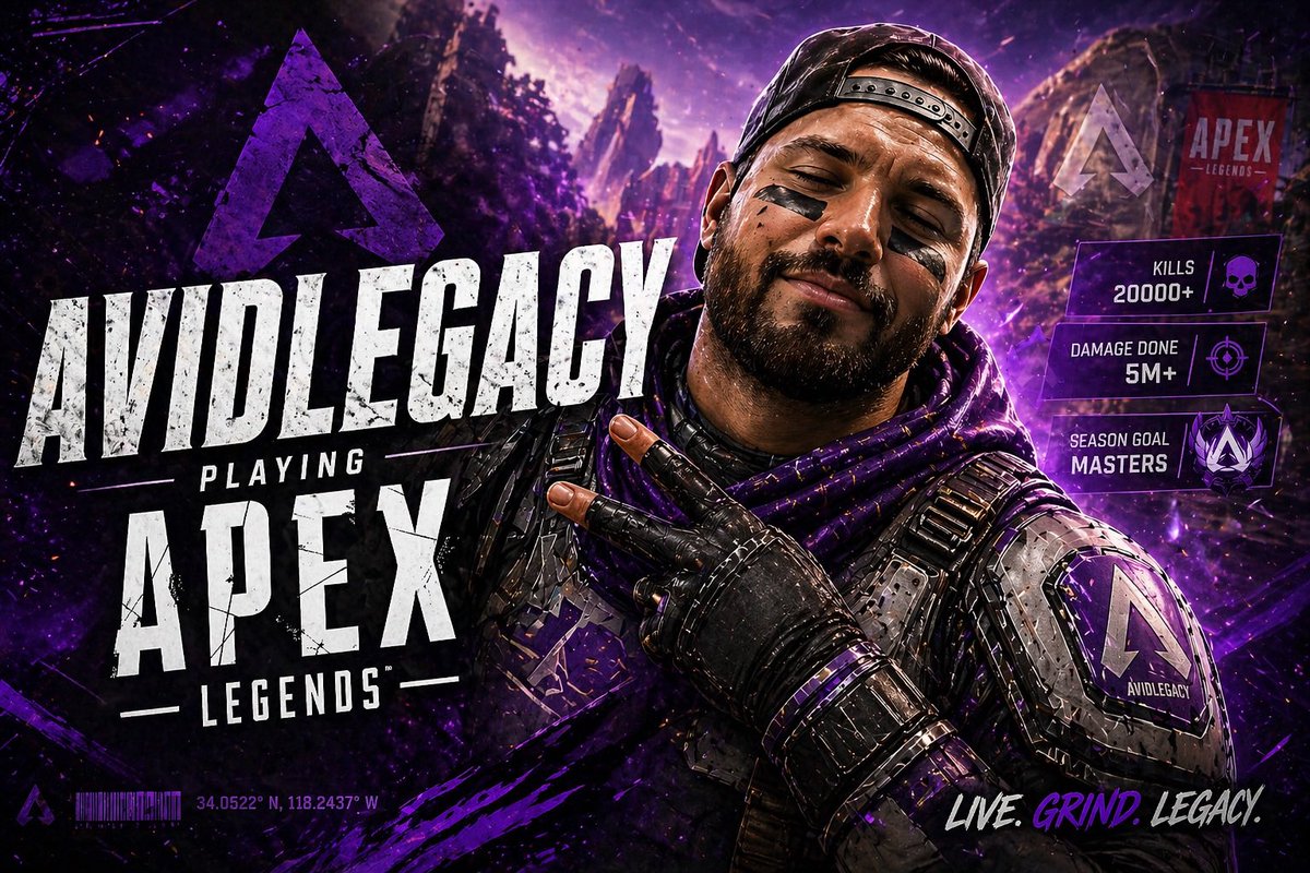 _AvidLegacy_'s tweet photo. 🔥 LIVE TONIGHT 🔥  

We’re dropping hot, taking fights, and climbing ranks — no fear, no excuses. If you like clutch plays, chaos, and some brotherly roasting, you already know this is the https://t.co/M59Ng1p1J0 https://t.co/i5E4zVXGkV