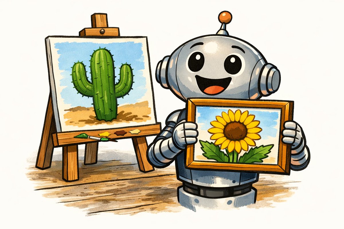 PaulMcD29044099's tweet image. Copilot generated a wrong plant three times in a row — and described the correct one each time.
The system predicted what a successful image response looks like. It had no mechanism to check whether its output matched that description.
Link: creativecooking.blogspot.com/2026/04/the-pl…
#AI #Tech