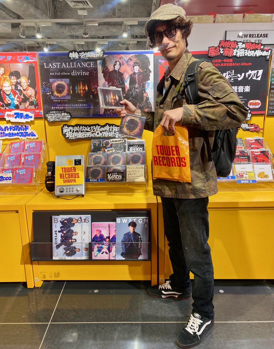 タワ渋訪店】 LAST ALLIANCEのANZAIさんがご来店！！ ありがとうござい