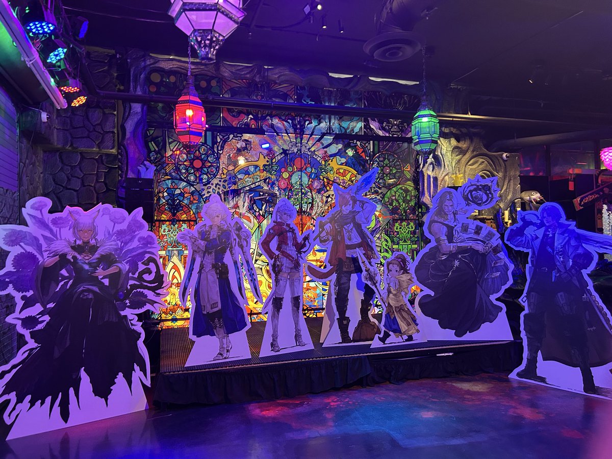 blackshadow696's tweet photo. Had a great time and happy vibes at the FFXIV x Requiem cafe! #goodfood https://t.co/wMKTeGZhi1