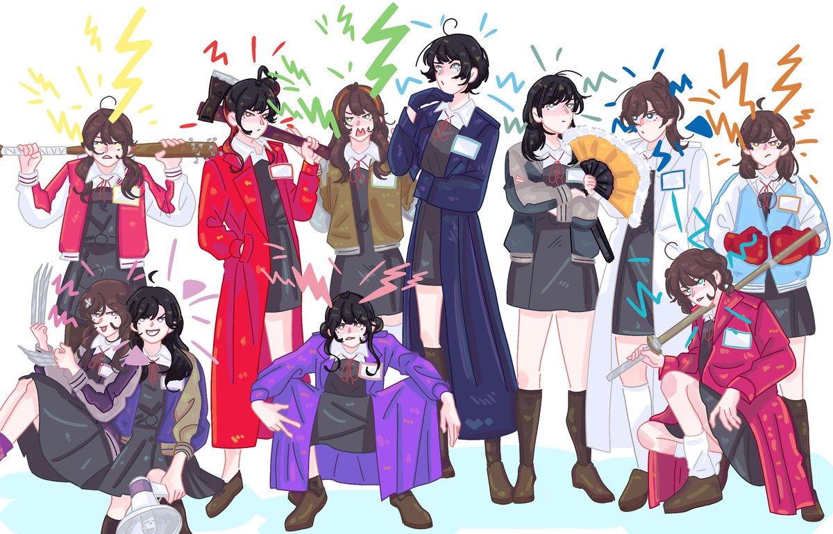 ⚡🔥
#ちゅーとりえら2_第4話 #Liella