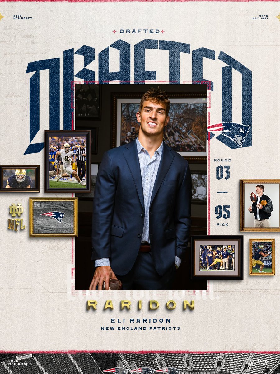 Notre Dame Football tweet media