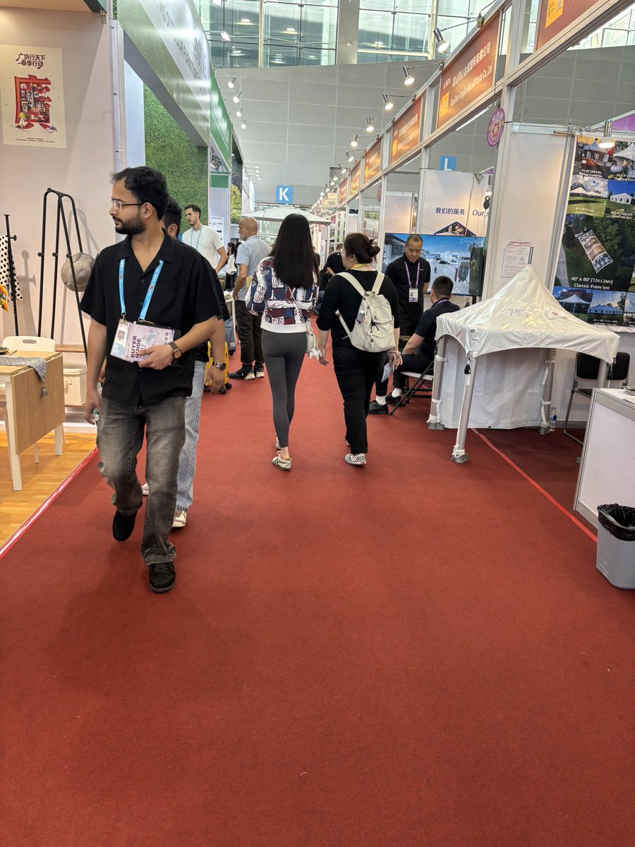 EdithQian's tweet image. Day 3 #Canton Fair
Hall B 9.3 K35
