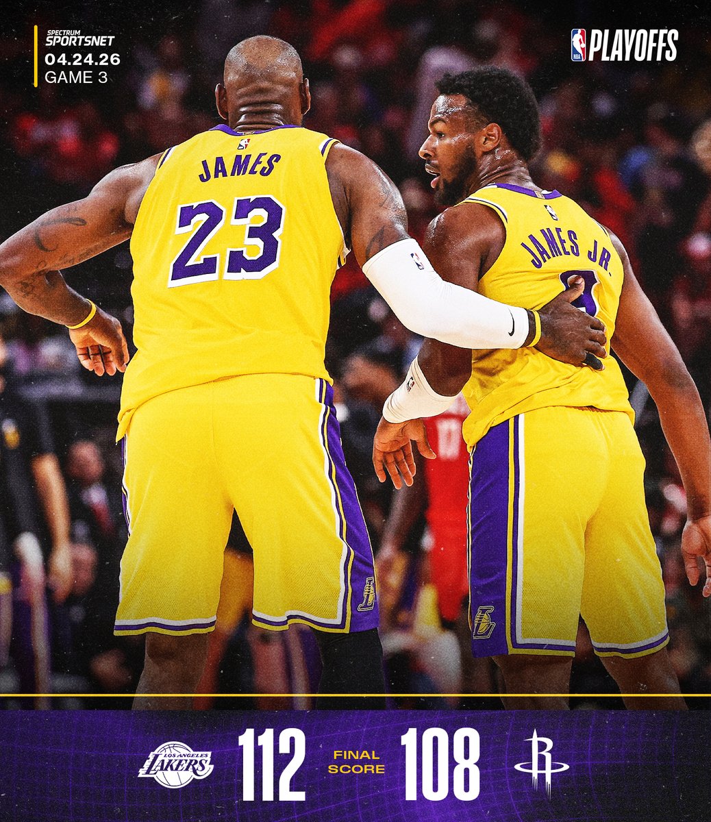 SpectrumSN's tweet image. #Lakers take Game 3 in OT!