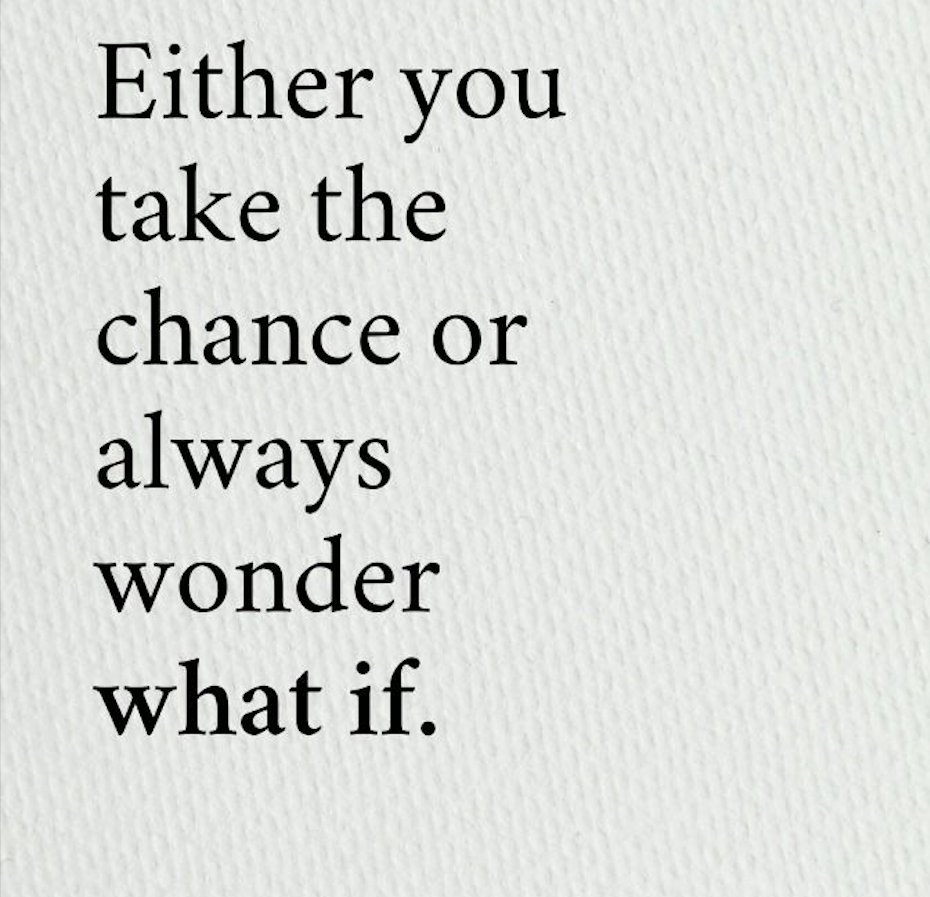 WorkshopCounsel's tweet photo. Today is National Take a Chance Day.

It’s a reminder that it’s never too late to get unstuck and try something new.

The Workshop can help you with that https://t.co/RShKH9cR3h