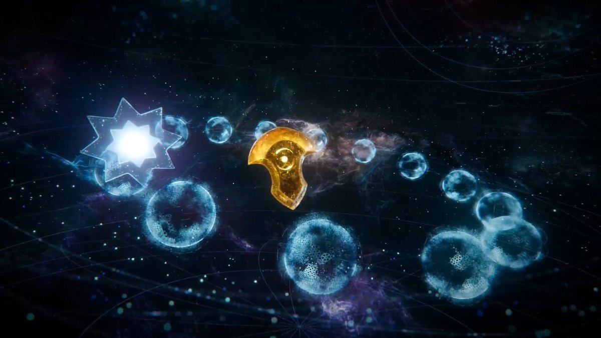 tinfoil hatting but what if the ultimate goal of this next msq arc is to stabilise the shards - not by rejoining them, but by pulling them into our dimension as planets ("stars") in a solar system?

azem being the sun that these stars orbit.. the shepherd to the stars in the dark