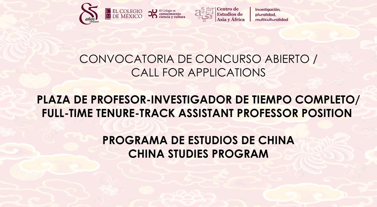 El Colegio de México tweet media