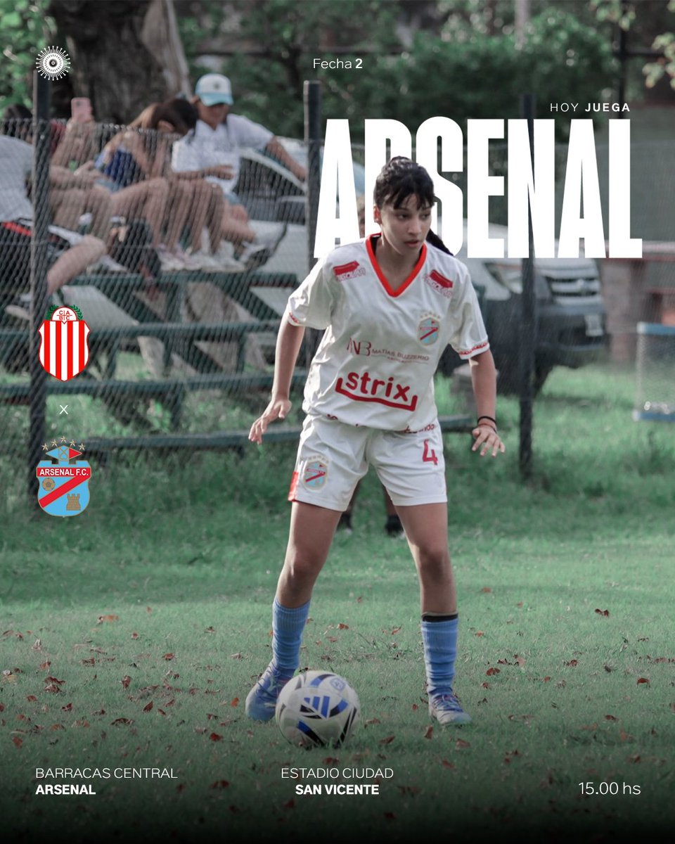 🔜 ¡Hoy jugamos! 🇨🇩❤️

#ArsenalEsSarandi