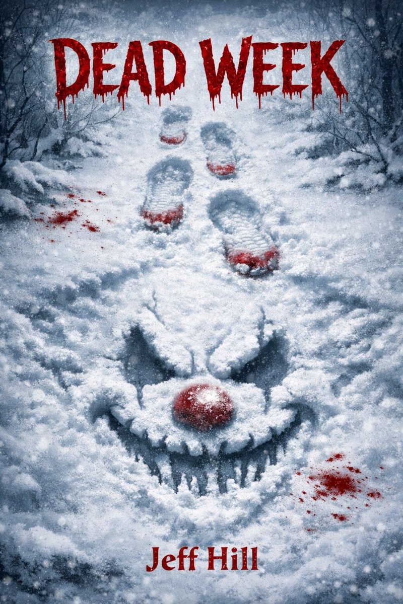 BoyPublishing's tweet photo. 🚨 COVER REVEAL!! 🚨

We’re very excited to unveil the cover for the new book from @jeffhillwriter . DEAD WEEK is coming soon from Jeff Hill and Poe Boy Publishing! 

#writingcommunity #reading #booktwt #writer https://t.co/JpLlOIbbpf
