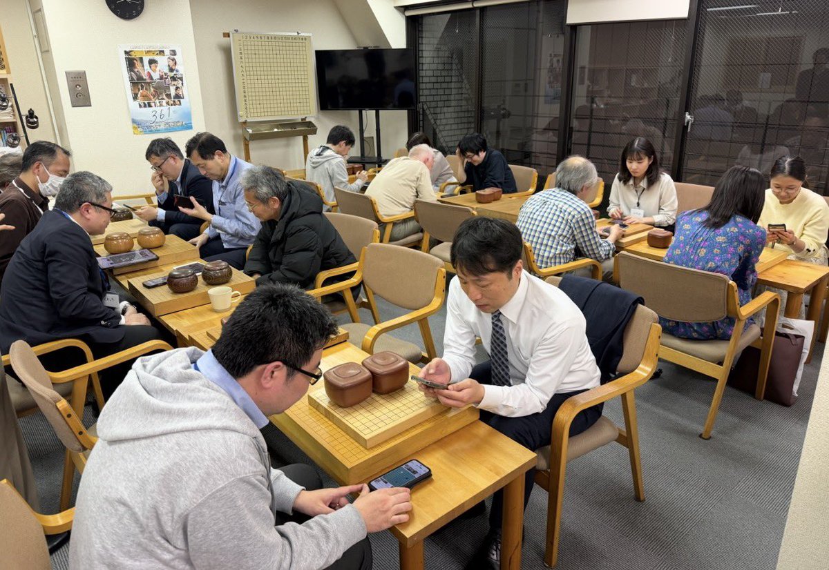 新宿囲碁サロン tweet media