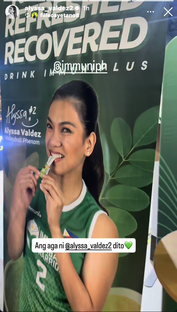 Alyssa Valdez for Immuniplus