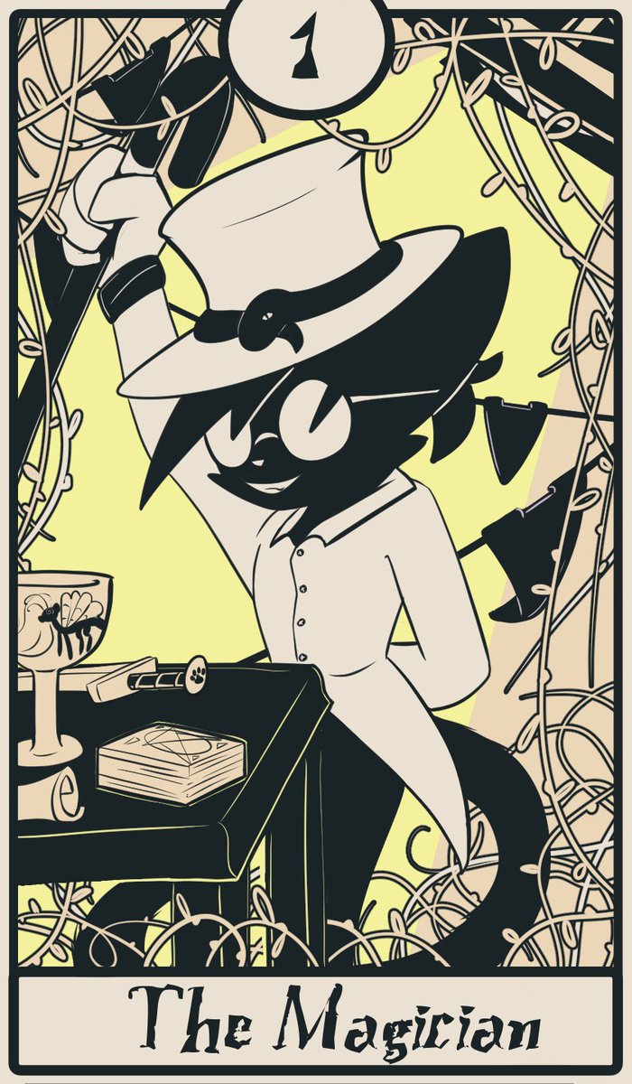 Custom Tarot card design for an npc in a dnd campaign im in