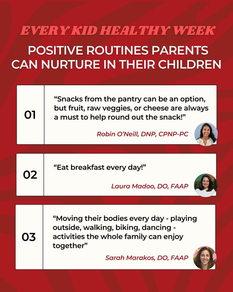 CAPMedicalCare's tweet photo. #EveryKidHealthyWeek is a great reminder that small habits add up! 🌟 What healthy habits are you building at home? https://t.co/PE7BrMvMoV