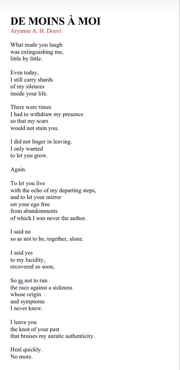 AryanneDOUVI's tweet image. #POÉSIE  #poem  #Voyage #Ottawa #Selflove #Liberté #écrivain #life #Kiss