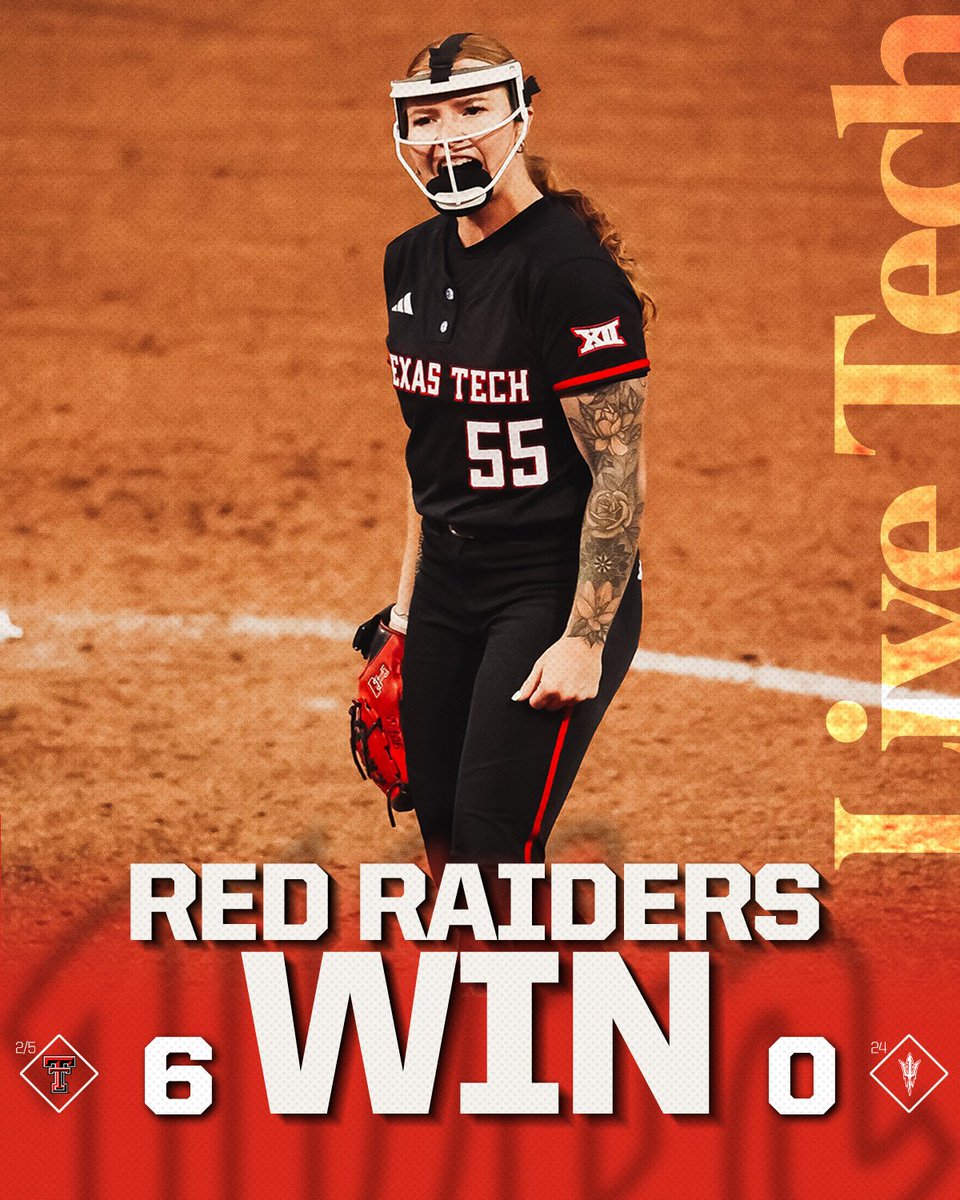 TexasTechSB's tweet image. Take down in Tempe 😤