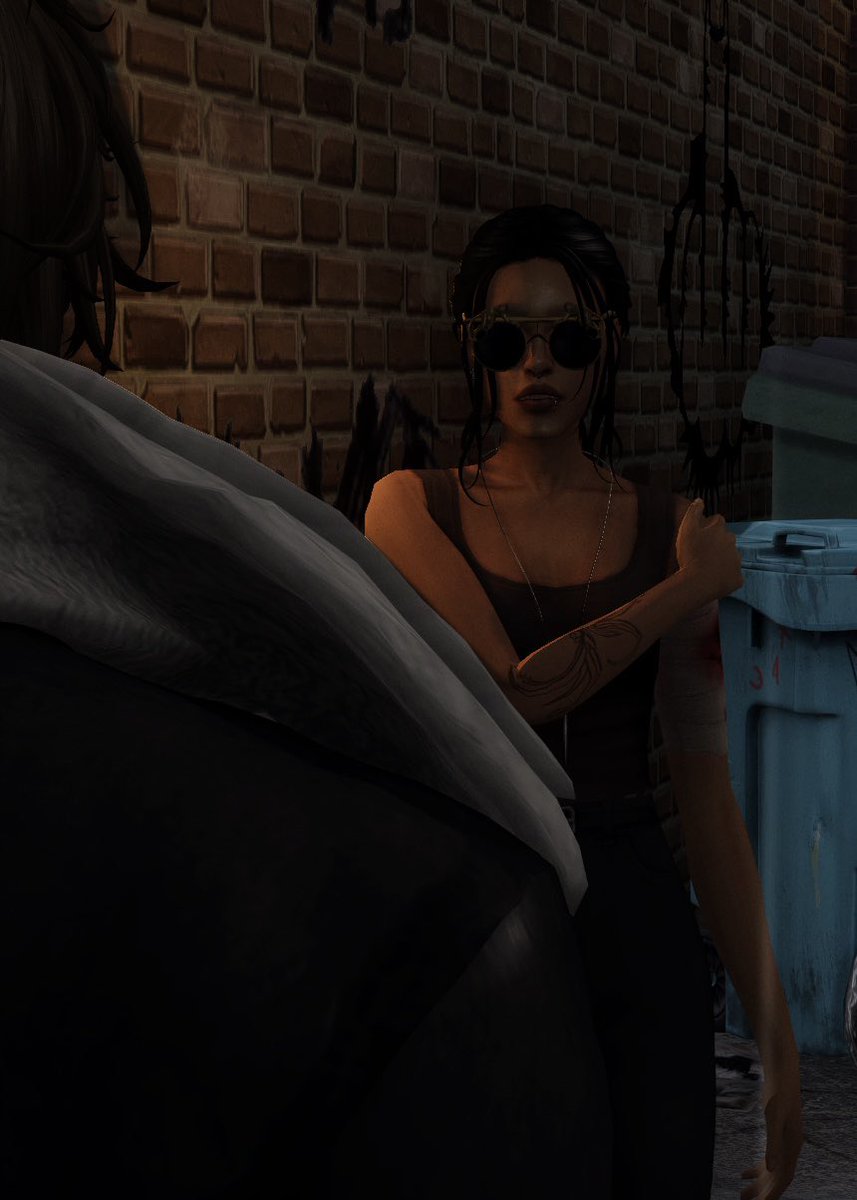 ansimlorockz's tweet photo. “You’re a vampire hunting vampire?”

“I grew to hate my own kind after seeing what evil they truly could do.”

“So, like Blade?” https://t.co/Y8g6fRqVCO