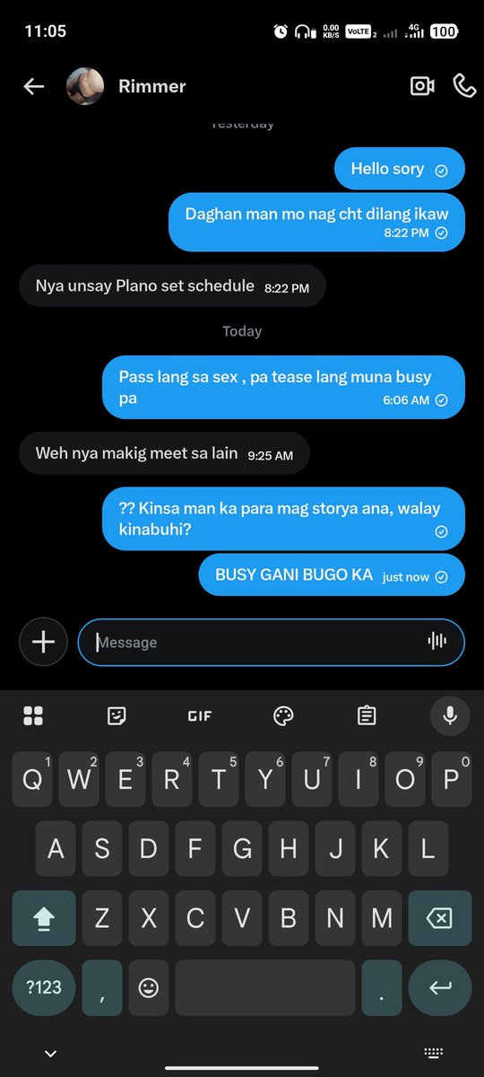 Jquin2019's tweet photo. Kinsa diay ni nga bugo YAWA

DI KSABOT BUSY IMONG OAG KA HIGAW AYAW IPAABOT SA AKOA BUGO https://t.co/US1VsXYagH