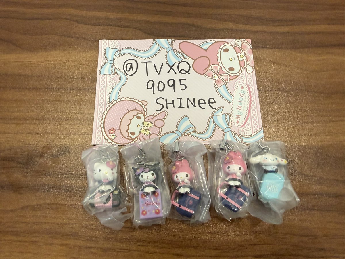 TVXQ9095SHINee's tweet image. サンリオ　ガチャガチャ
パッケージミニチュアコレクション
平成ギャルチャーム
ジュエルペットめじるしアクセサリー

【譲】
画像1枚目、2枚目、3枚目、リプ欄

【求】
ボンボンドロップミニチュアチャーム
どのキャラでも可能

郵送希望
2:1可能です！！

#ハローキティ
#クロミ
#マイメロ
#Jewelpet