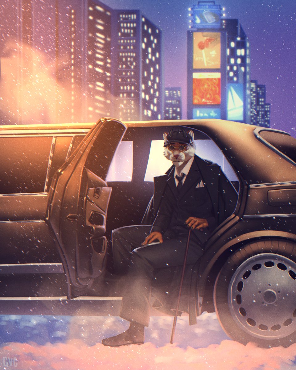 Сommission for (Altyren The Tiger-Daemon from FA)
#furrywork #furry #art #retro #vintage #NY #newyork