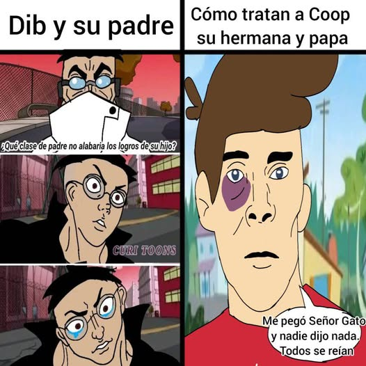 #curimeme de Invasor Zim y Kid vs Kat - (Se Murio Hinawa : Curitoons)
Hombre, ahora recuerdo porqué odiaba a algunos personajes de kid vs kat.