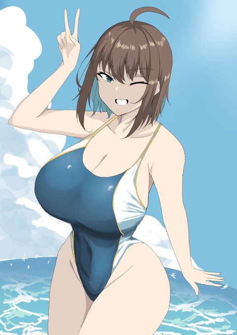 パツパツ水着
フレアちゃん🩱✌️ 