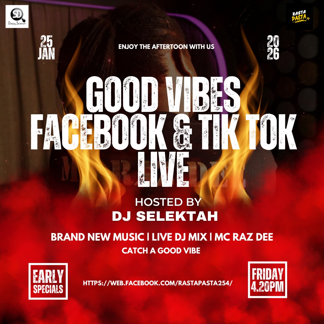 razdee's tweet image. We will be LIVE on both Tik Tok &amp;amp; FB in the next 10hrs 3mins at 4.20PM (EAT) Playing you brand new music &amp;amp; Live DJ set #staytuned #livestreaming #brandnewmusic #DJSet 🇰🇪🔊💯🔥