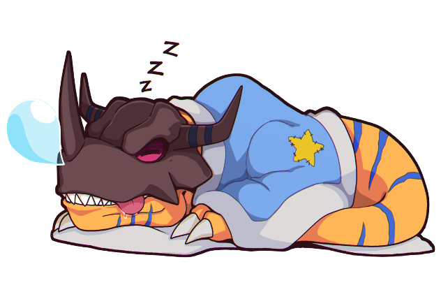 DclaretXRevolt's tweet image. 💜Thank you for all the support.🥳
Here are some free stickers
😵‍💫😴✨
#digimon #デジモン