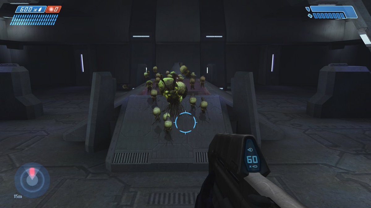 Mr_Rebs_'s tweet image. I just replayed 343 Guilty Spark mission in Halo Combat Evolved. It’s one of my favorite Halo missions ever and is a perfect introduction to the Flood. It fills you with fear, adrenaline, and excitement all at once as the Flood constantly swarm you. I’m sure Campaign Evolved’s