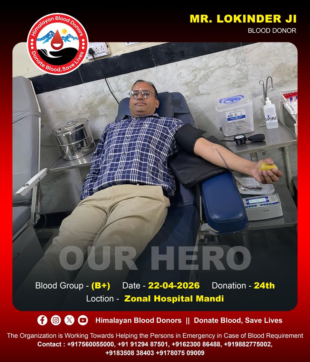 Himalayan Blood Donors tweet media