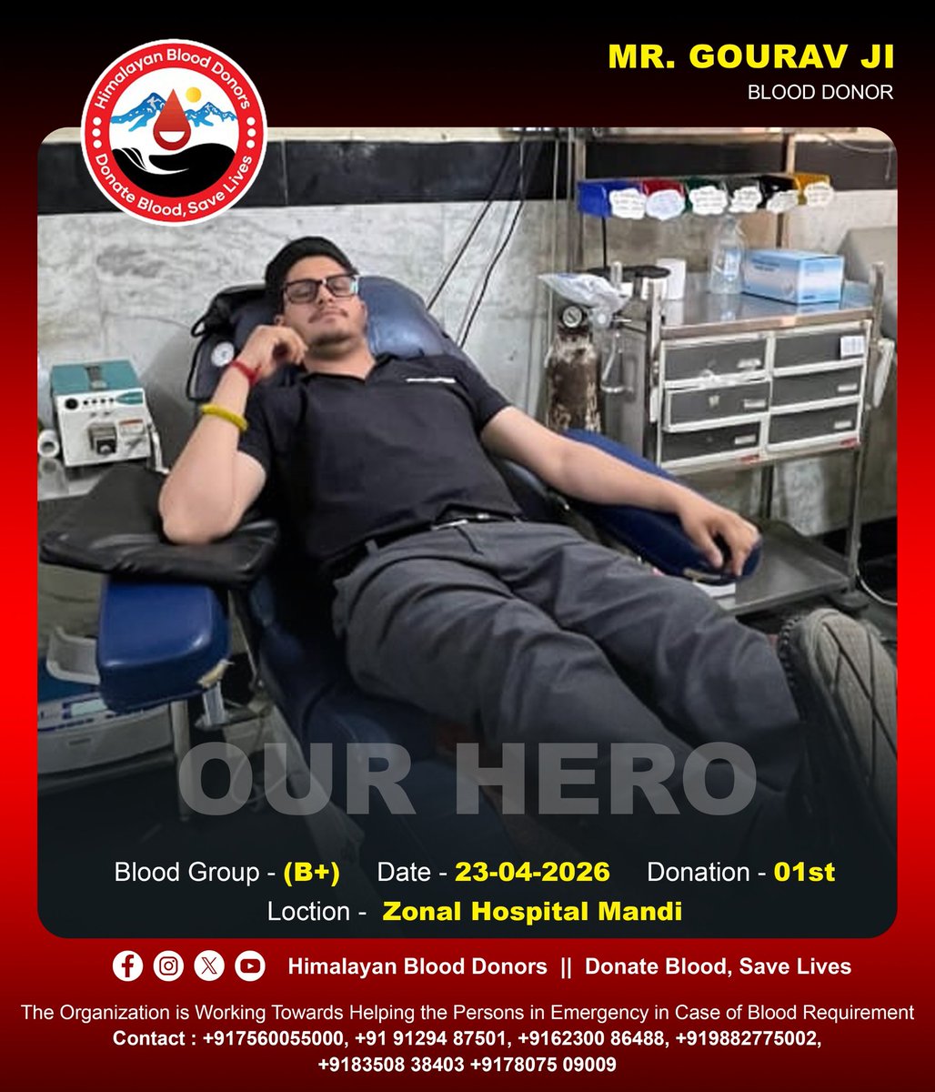 Himalayan Blood Donors tweet media