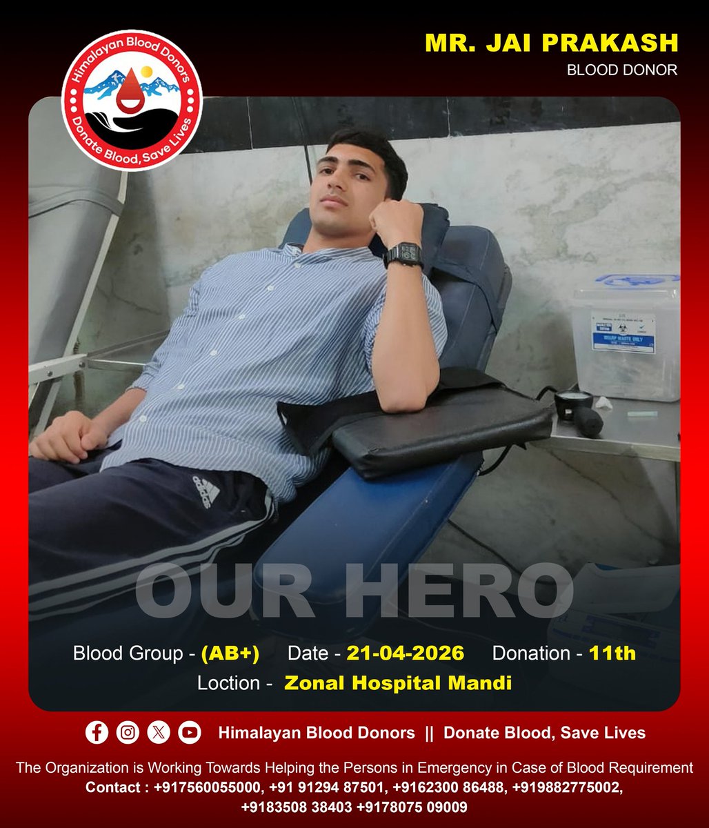Himalayan Blood Donors tweet media