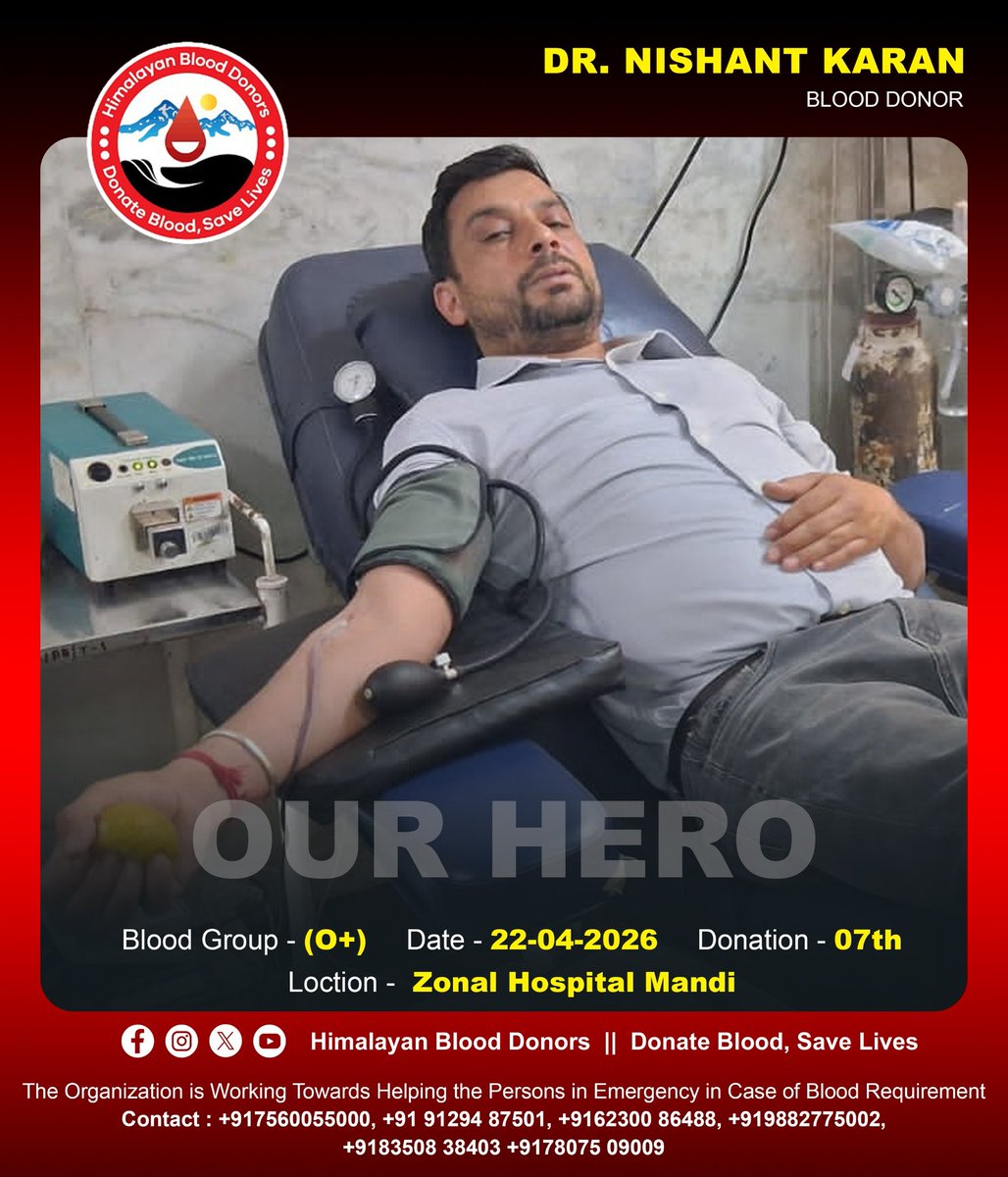 Himalayan Blood Donors tweet media
