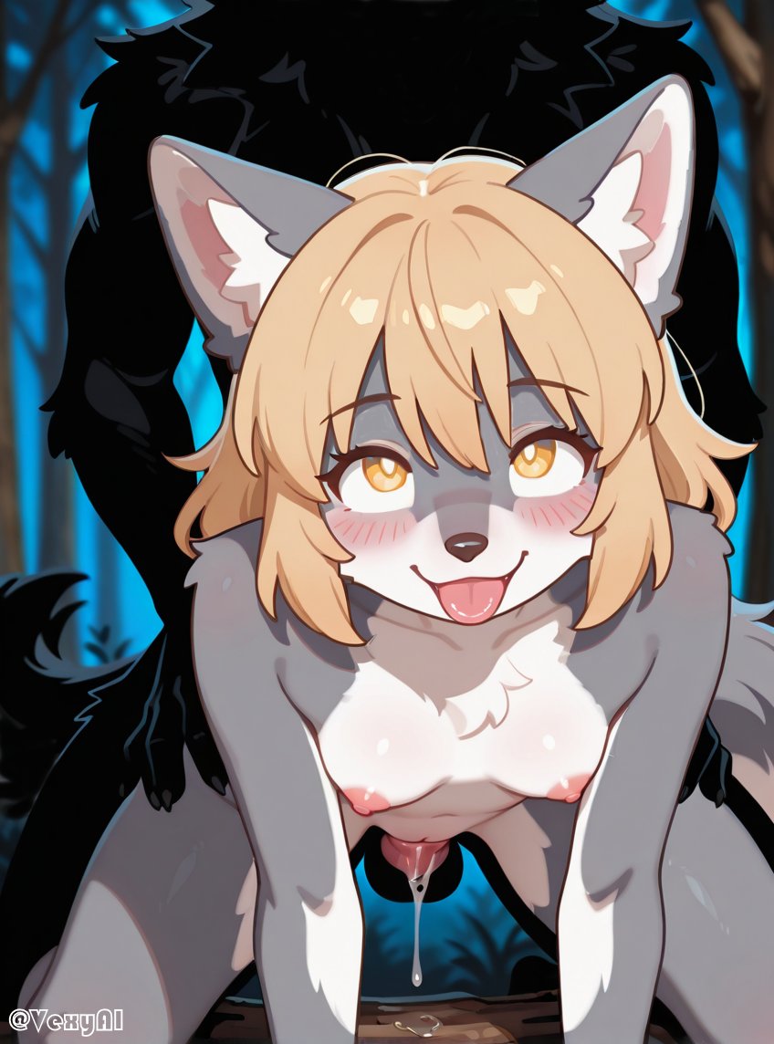 Breeeeeed me😋

#AIイラスト #furry #VexyAI