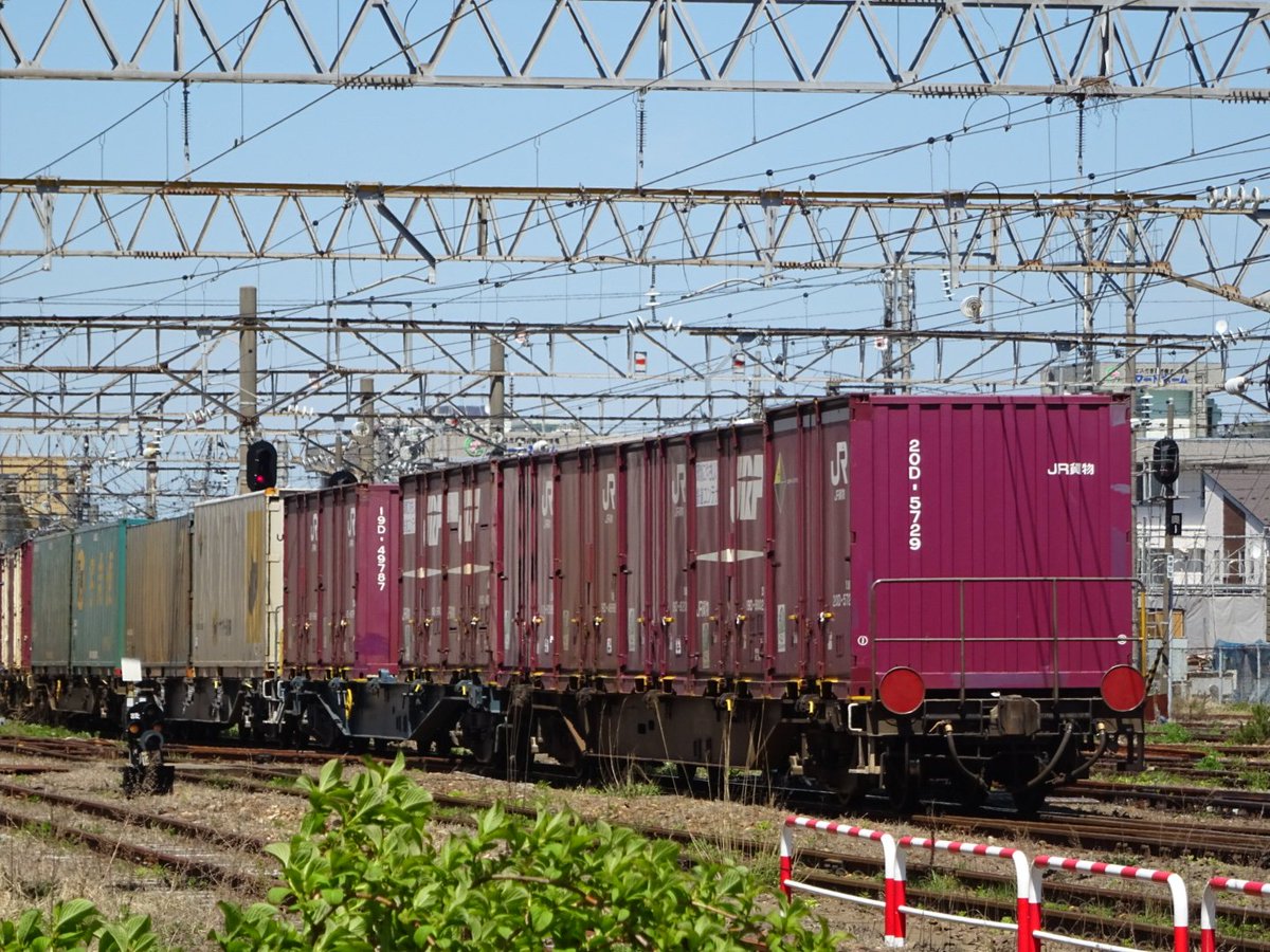 EF510 2両付属 コキ20両 4060 4061レ貨物列車一式 8/24 4061レ EF510-2