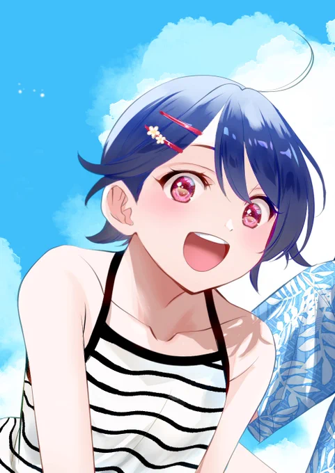 今日は「あの島の海音荘」 潮崎咲の誕生日です