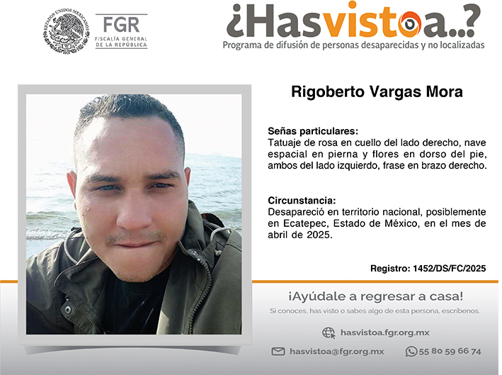 C5Edomex's tweet image. 🔎 #ServicioC5ALaComunidad || Ayudemos a difundir cualquier información para localizar a la siguiente persona. Comuníquese sin costo al: ☎️800 890 29 40; o bien:(800) 702 8770.
Para #Emergencias en el momento de los hechos marque 📞9⃣1⃣1⃣