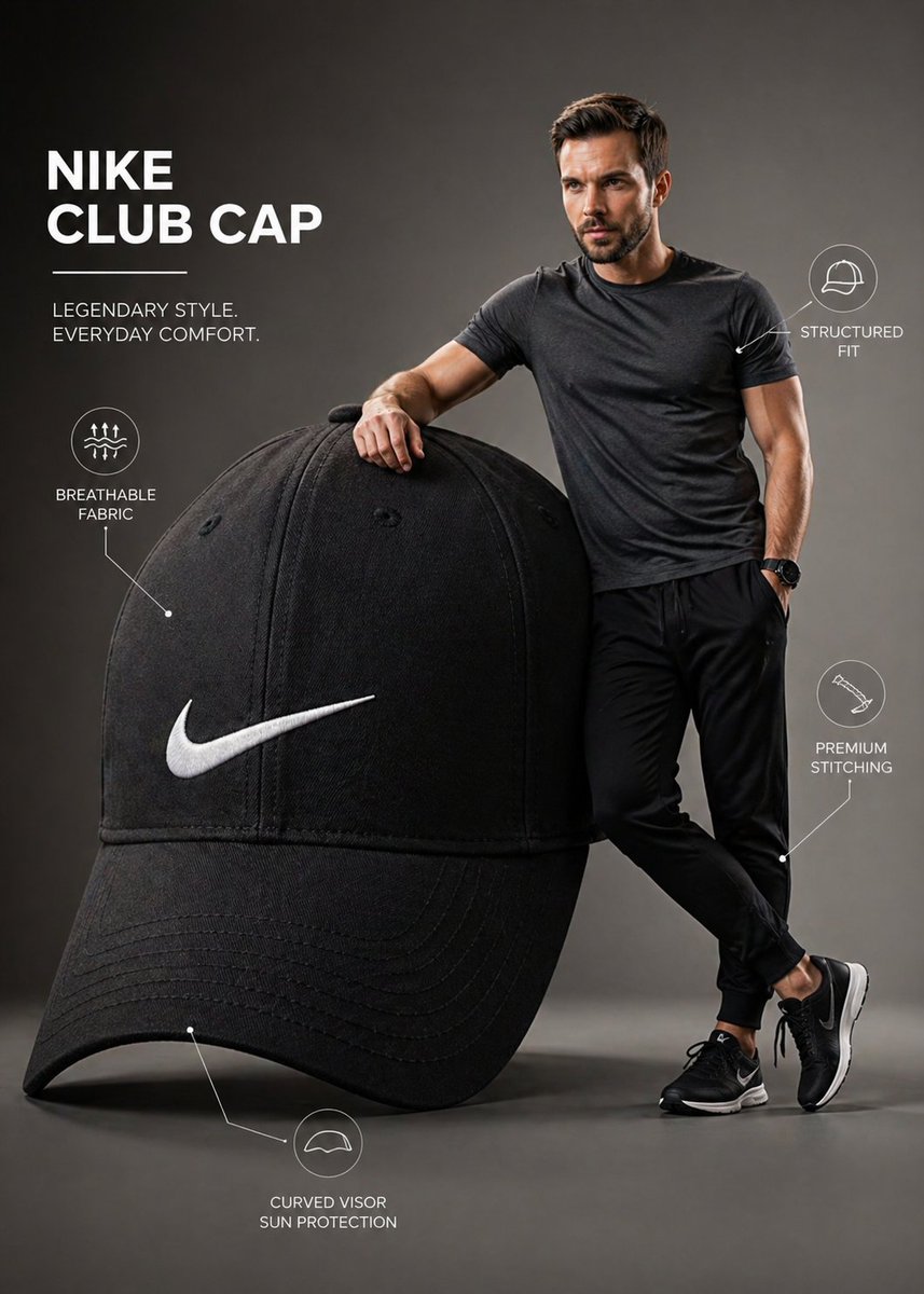 Premium Brand Infographic with Male Model