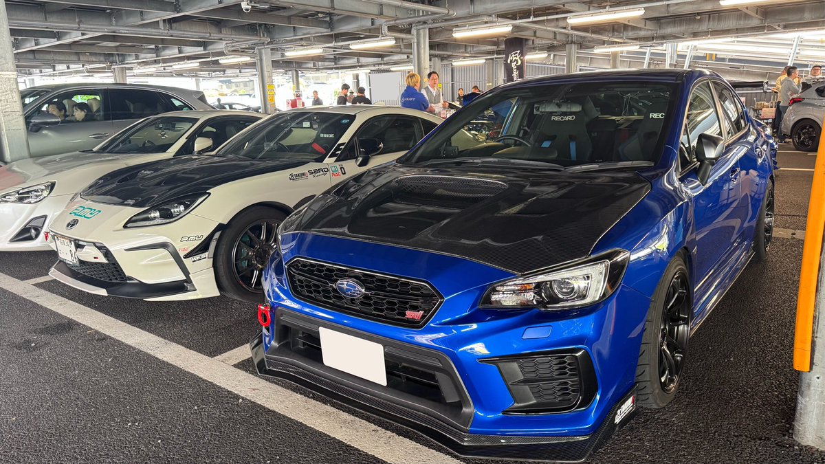 シックススターミーティング 初日始まっております‼️ 今回デモカー