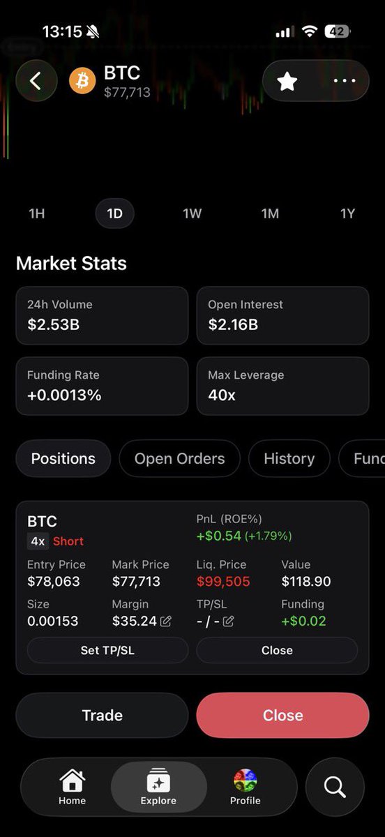 SamiBanks_'s tweet photo. Gmmmm i found a gem 😅 

You want to know what it’s ? Haha 
IT IS @opensea mobile app 🔥 

let’s take a look at @opensea mobile app which has been giving us bangers  lately.

From you being able to track your collections to discovering new NFTs and keeping up with market activity, it’s starting to feel like everything in one place.

What really makes it interesting now is the talk of perps being tested on mobile, with some beta users already getting early access.

Been seeing a few of my mutuals try it and trust me I can’t wait to test that too. True me @zjbrenner my perp will be over 50% win rate and from those that tested it has actually been good so far.

And If that fully rolls out (the Perp), being able to watch trades and trade perps in one place would be a big move. That’s another level kind thing 🔥!!!

Still waiting on my access… definitely gonna try  it out when i get the access!🤏🏽 

You should want to try it too🫵🏼