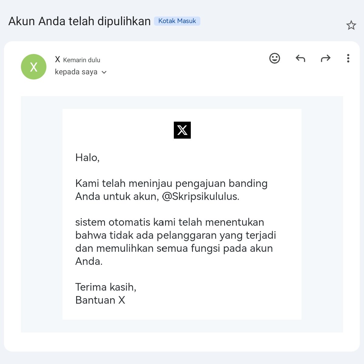 Jasa konsultasi dan bimbingan skripsi tweet media