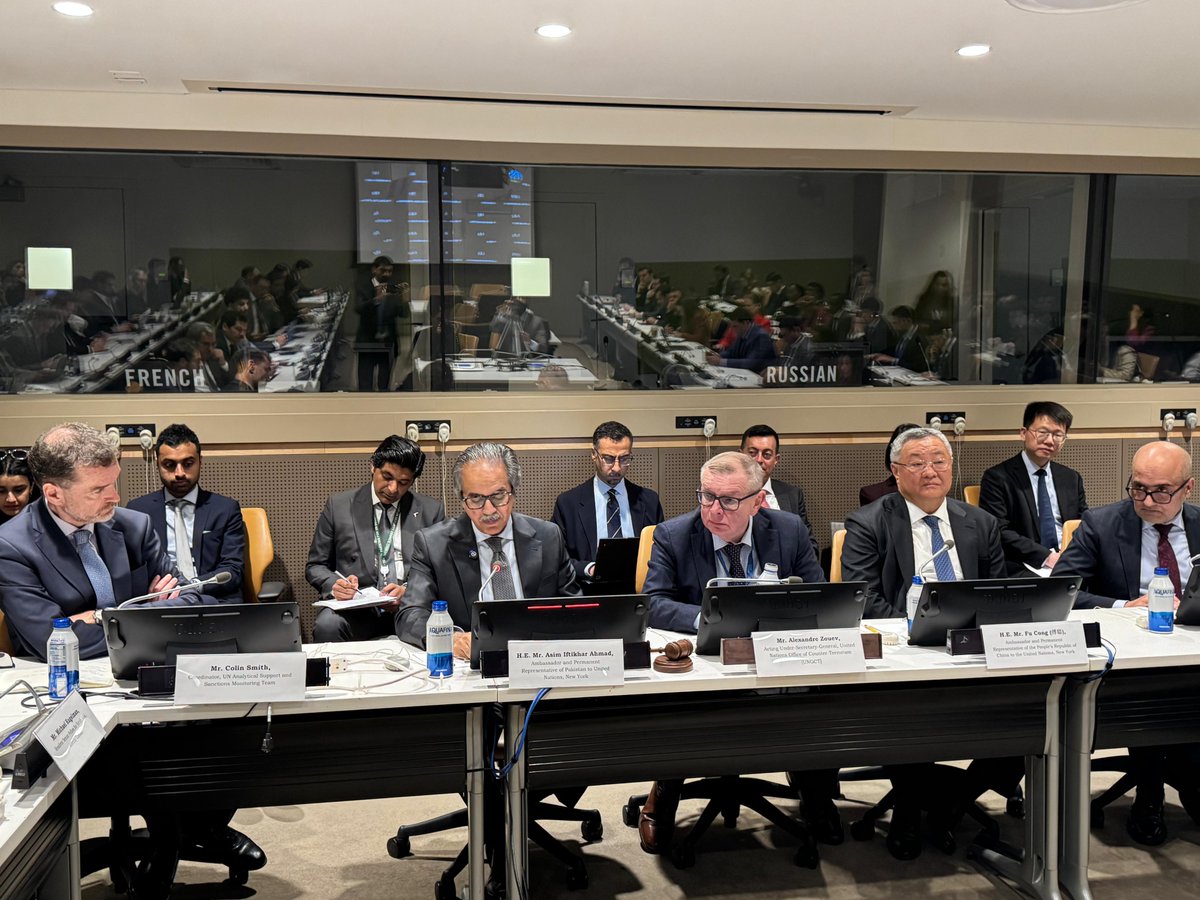 Asim Iftikhar Ahmad, PR of Pakistan to the UN tweet media