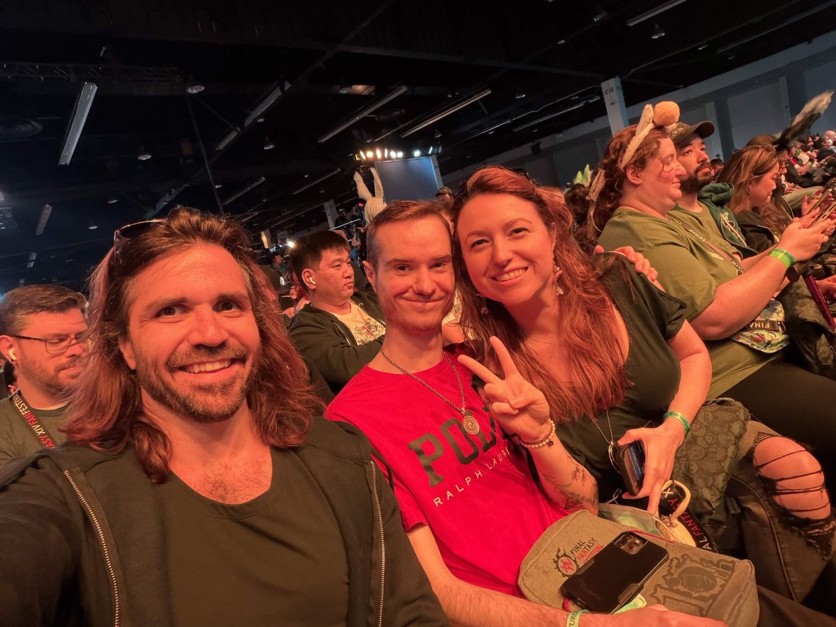 Evelyn_Evania's tweet photo. 2026 #ffxiv Fanfest Day 1 done! 
Piano concert was beautiful, venue/event was Smooth.
Really interesting Keynotes, I'll be looking forward to the coming expac and it's  changes! 
Spent the day with some great company.  Looking forward to day 2, Primal Concert 💯 https://t.co/8fgIC0FCGy