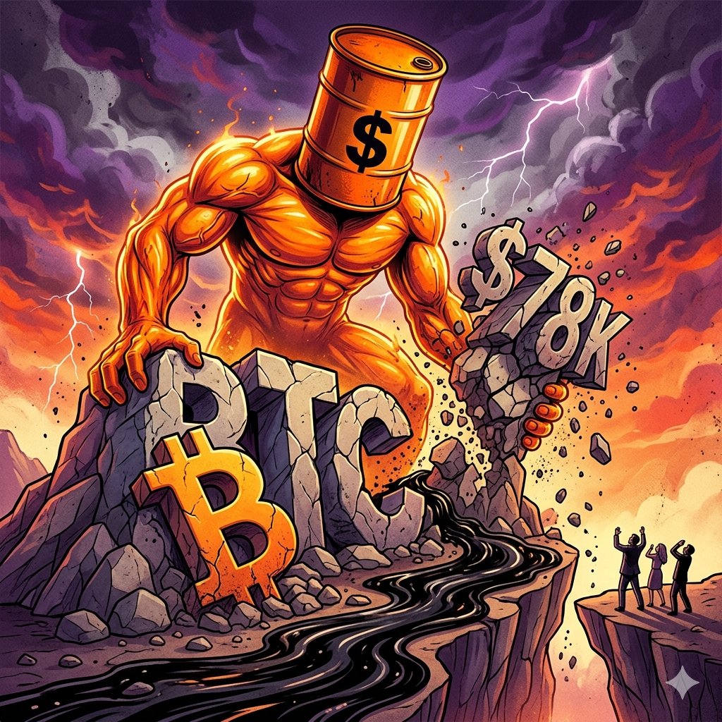 TheBitcoin__'s tweet image. Bitcoin market is uncertain, but don't worry, there are always opportunities to invest! The oil price is a key factor that can influence the cryptocurrency market. Keep your eyes on the market and don't miss the latest news about bitcoin! #Bitcoin #Cryptocurrency #Investment