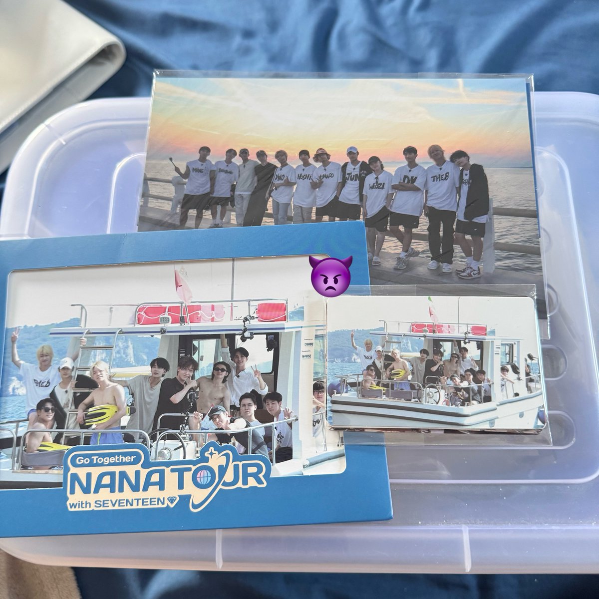 coupkatsu's tweet photo. decluttering sale wts lfb help rt onhand

seventeen nana tour vod pc + weverse pob set
750 

+pf +sf
x sensitive buyer
payo/ 1week dop 30% nrdp
mod: j&amp;t
mop: mari/gcash https://t.co/7Kgp9d4yPm
