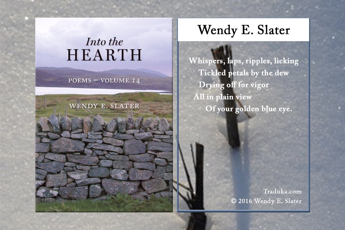 WendyESlater's tweet image. ⭐ ⭐ ⭐ ⭐ ⭐ #bookreview
"At times, I sensed the spirit of Dylan Thomas, blinging up in her writing style"

MODERN MYSTICAL POETRY
Get your 📕  book: books2read.com/IntotheHearth

#poem excerpt
#poetry #spiritualgrowth #readers #motivation #inspiration #writerslife #poetryislife