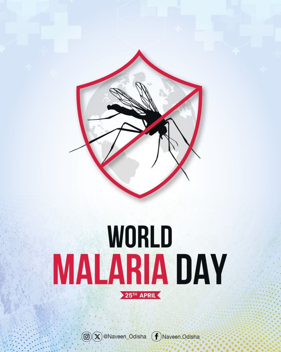 Naveen_Odisha's tweet image. Malaria continues to challenge millions worldwide- a disease which can be prevented and defeated. #Odisha has emerged as an exemplar in combating malaria through its pioneering #DAMaN initiative—proving that determined action can turn the tide against this deadly disease. On this