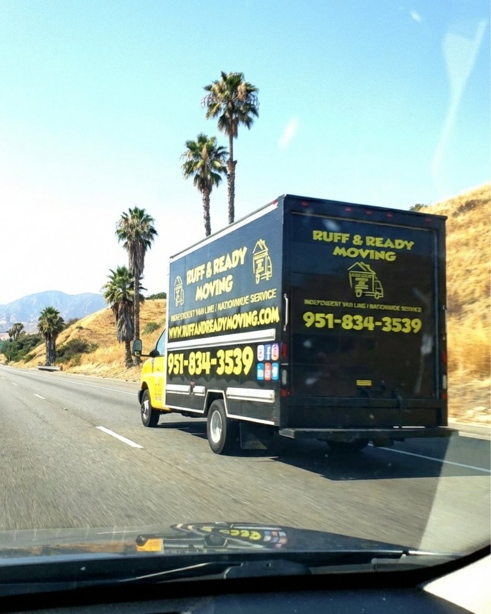 RuffnReadymovin's tweet image. Spotted! One of our rigs out in the wild today.

Give us a shout at (844) 438-7833 and let the professionals take it from here.

#CaliforniaLiving #MovingDay #Spotted #Relocation #WorkSmarter #CaliforniaMovers