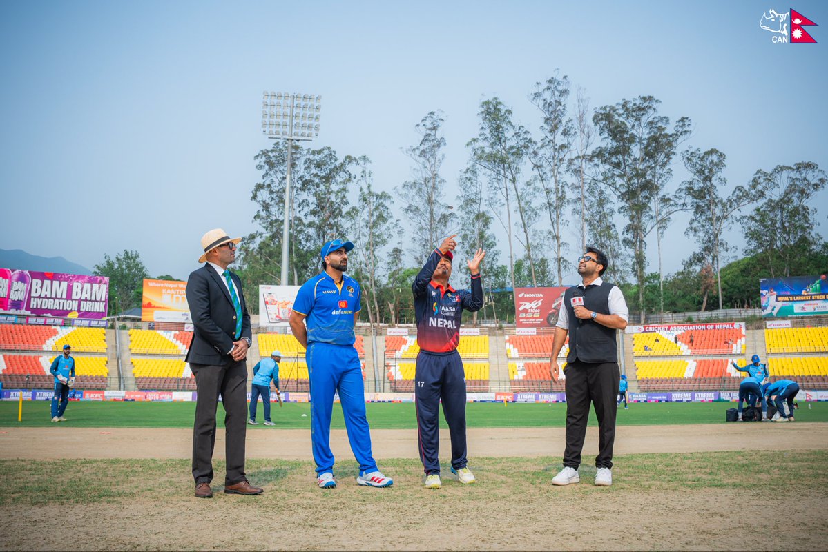 CricketNep's tweet image. Toss - UAE - Field

#NepalCricket
