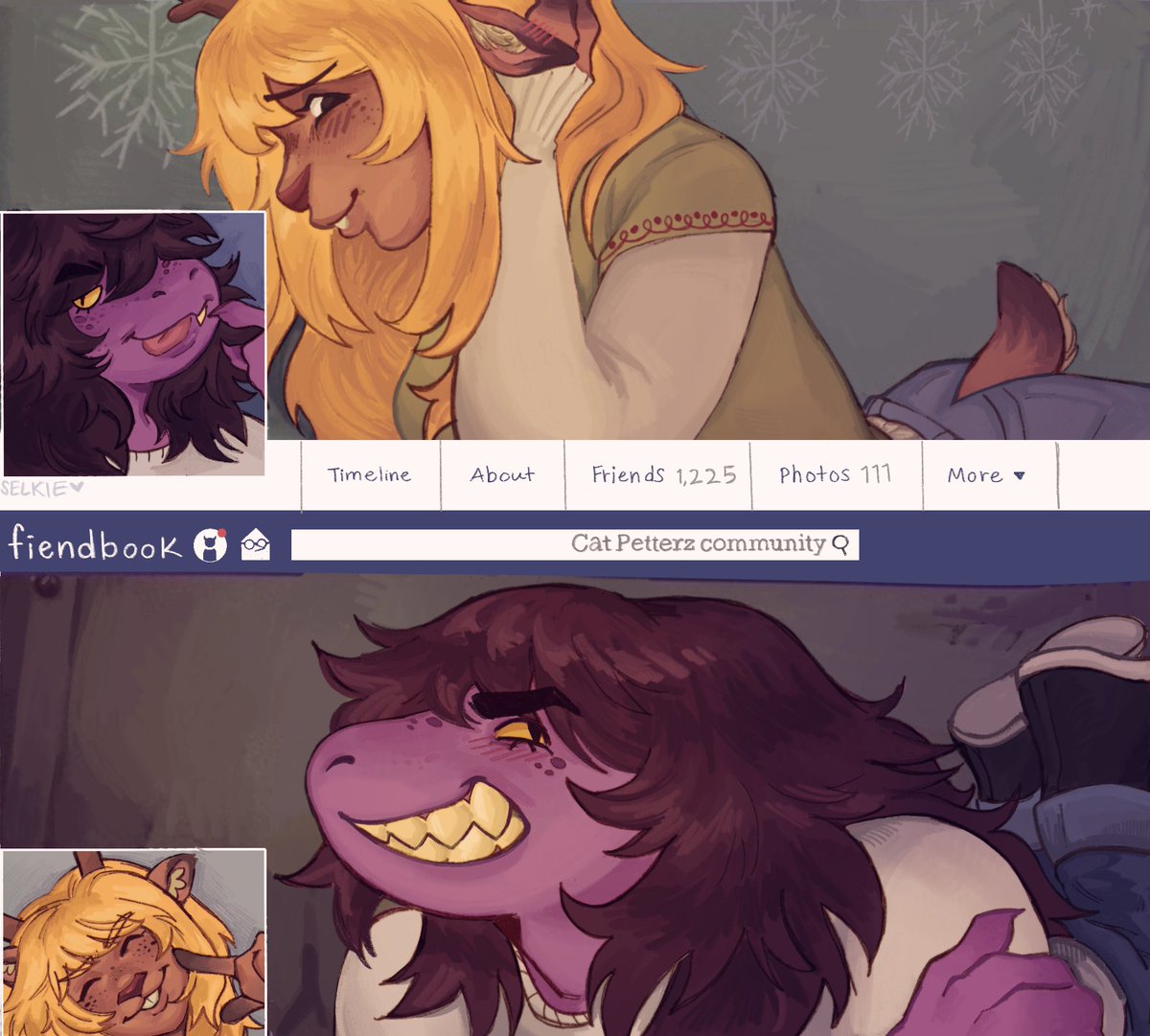 s3lki3Sk3tch3s's tweet image. The girlfriends ever #suselle #deltarune