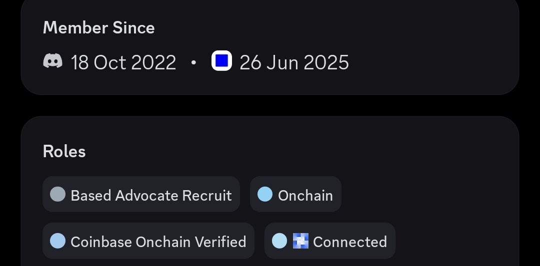 hannan36602's tweet image. OMG 🤯❤️

I’m officially eligible for the @base Advocate Recruitment role! 🚀

Super excited for this opportunity 💙
What’s your status? Let me know 👇

#Base #Advocate #Web3 #Crypto